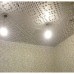 Кассетный потолок 300х300 мозайка серебристая Cesal 046D